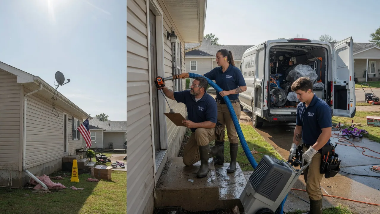 Ceiling Water Damage Restoration in Audubon, MN near me
